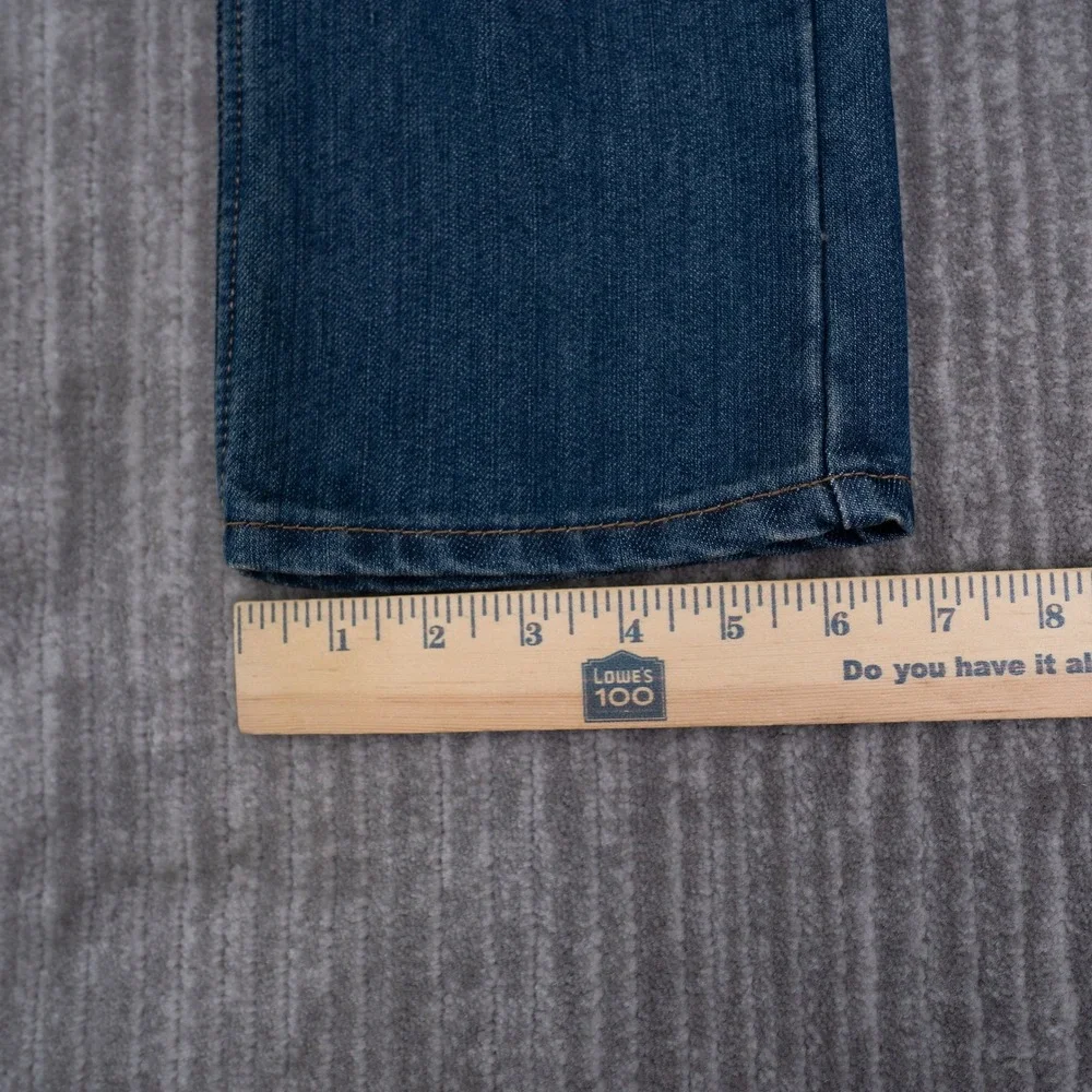 Levis 505 Regular Straight Leg Jeans Boy 10 Slim 23x25 Fit 26x26 Medium Wash NWT
